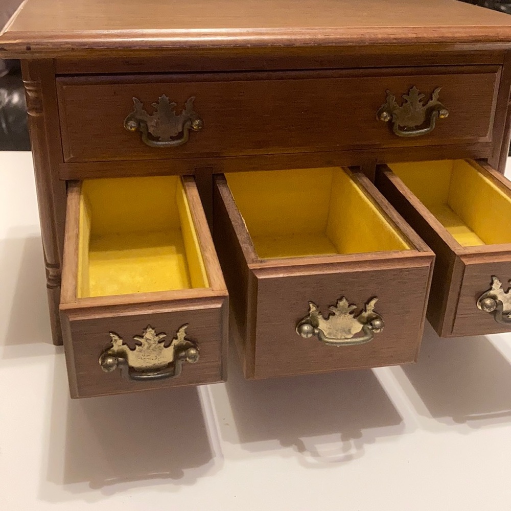 Vintage jewelry chest